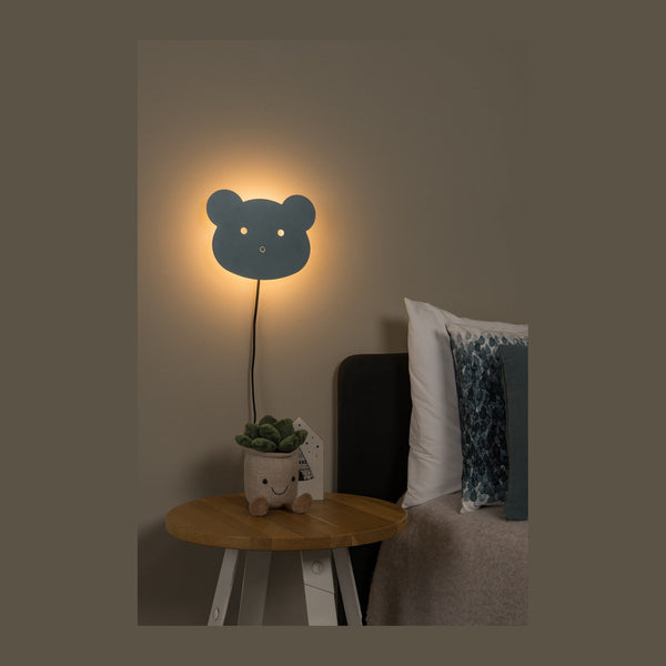 Applique murale Charlie bleu
