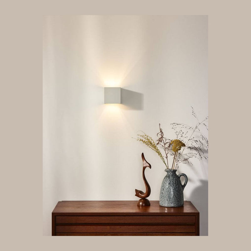 Applique murale XIO blanche, H 9,7 cm