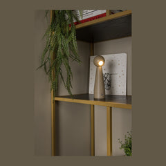 Lampe à poser Ipsos taupe