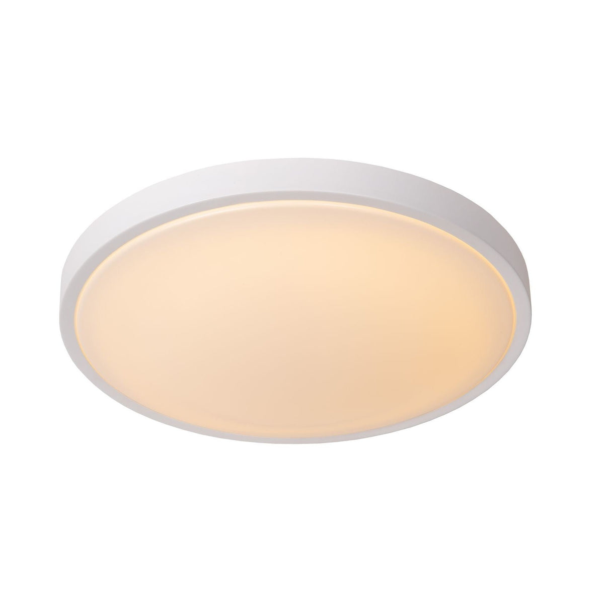 Plafonnier Dasher blanc, Ø 41 cm