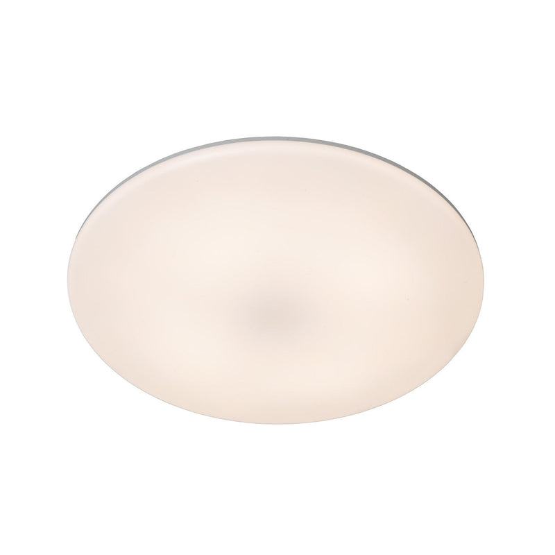 Plafonnier Olson opale, Ø 29 cm