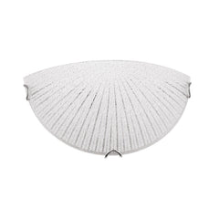 Applique murale Shell blanche, verre