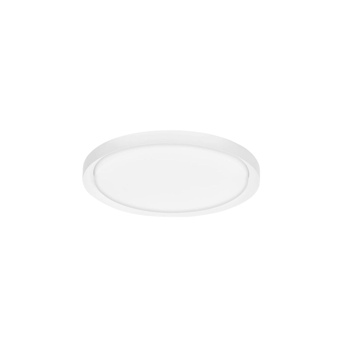 Plafonnier Troy blanc, Ø 46 cm