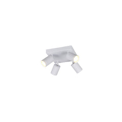 Spot Soka 4 lumières blanc mat