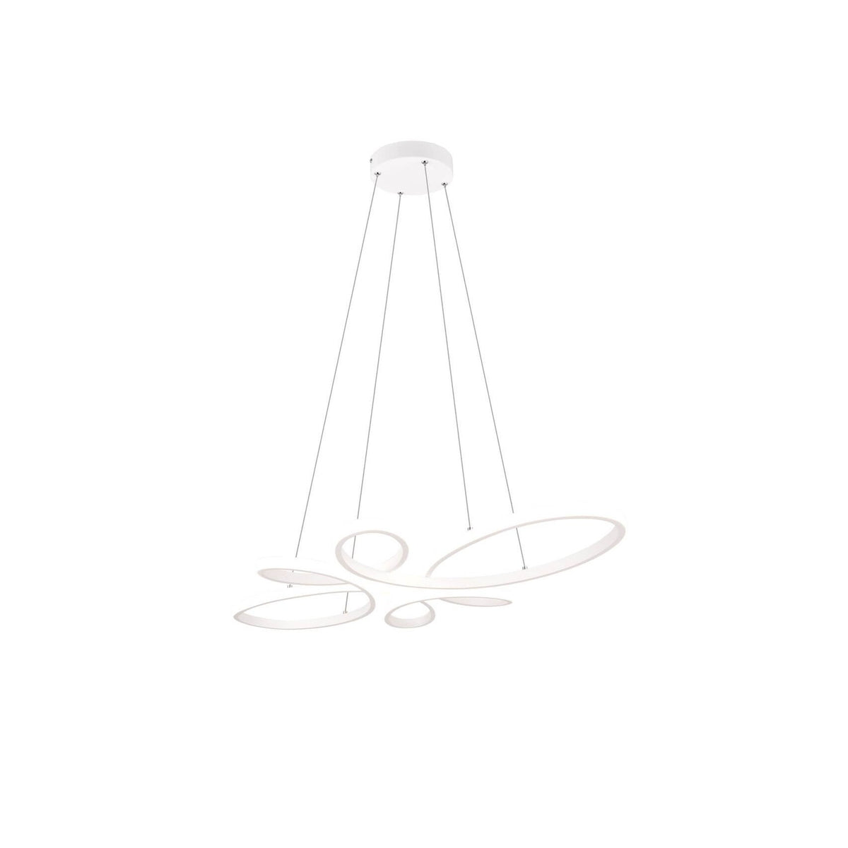 Suspension Fly blanche mat