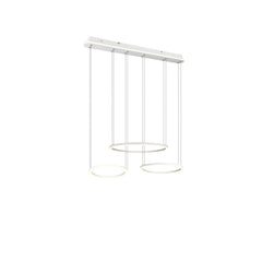 Suspension Morrison blanche mat