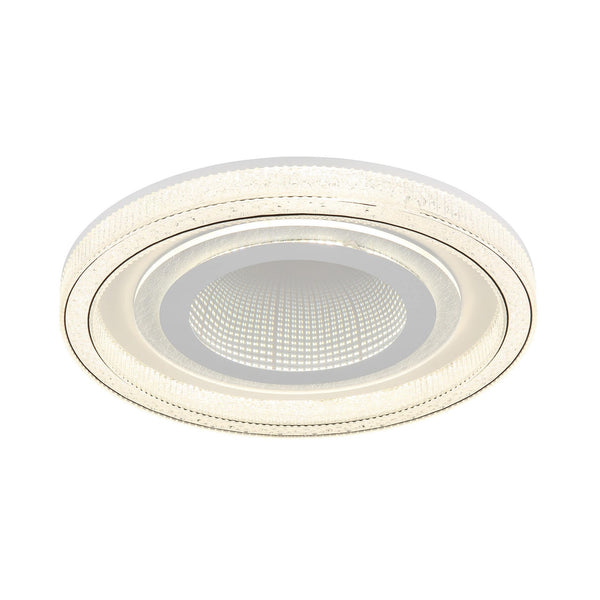 Plafonnier Alsuna blanc mat