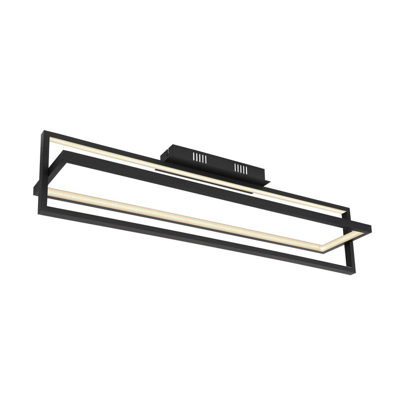 Plafonnier Flips noir mat