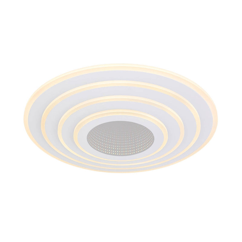 Plafonnier Jocelyn blanc mat, Ø 42 cm