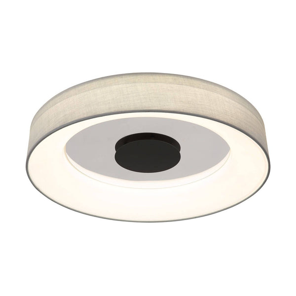 Plafonnier Terpsa blanc mat, Ø 46,8 cm
