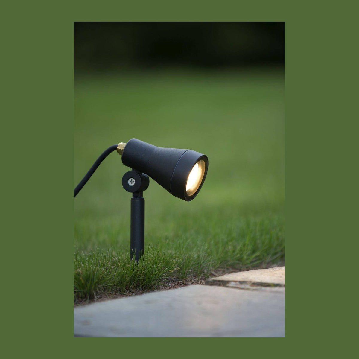 Projecteur extérieur Spike noir