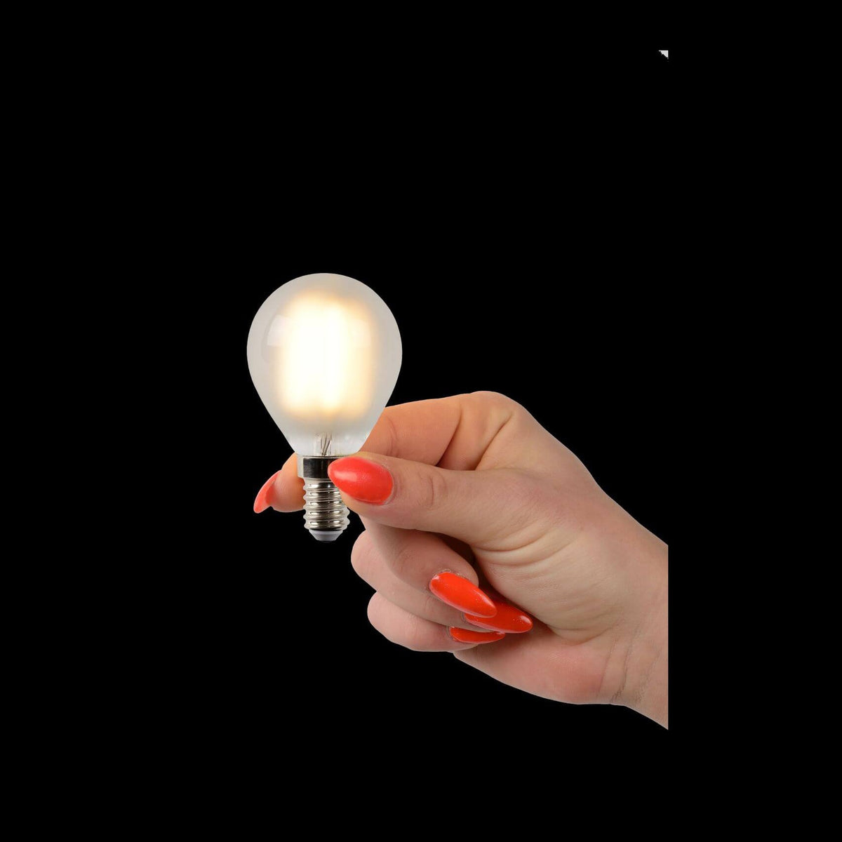 Ampoule LED E14 sphérique à filament, 4 W | Lucide