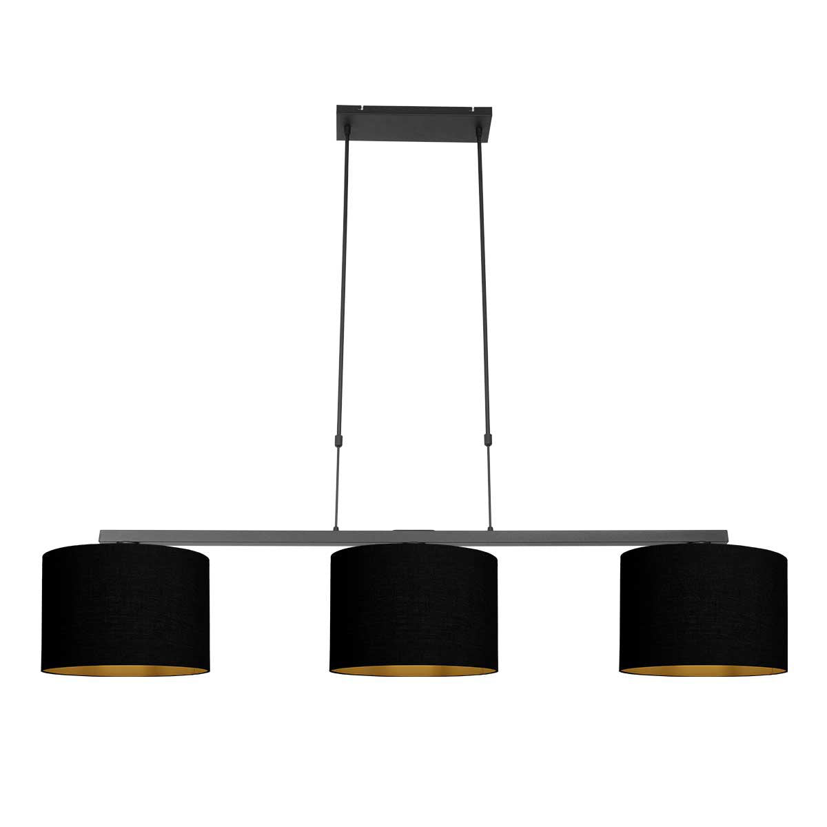 Suspension luminaire Stang noir
