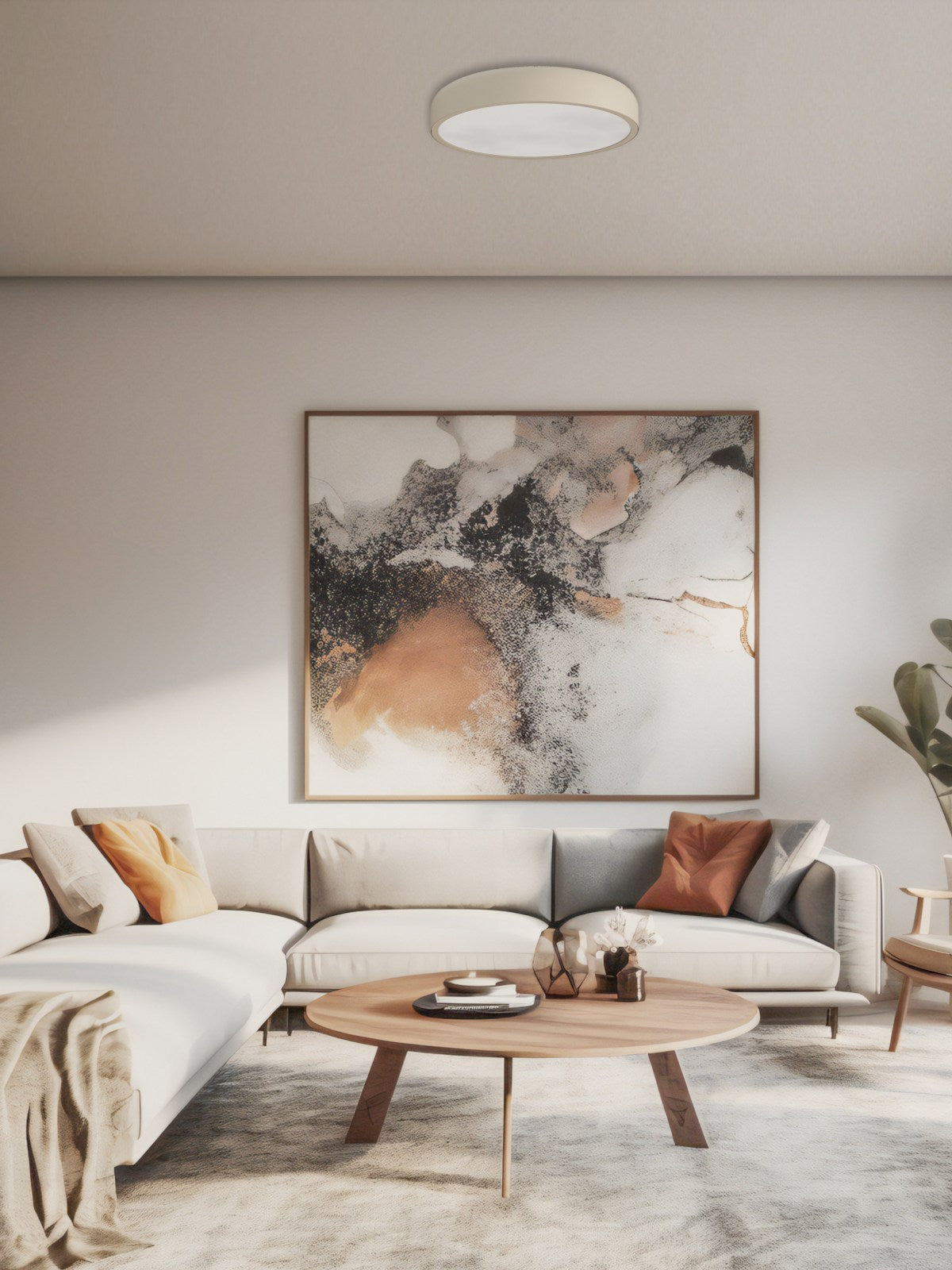 Plafonnier LED Cedrone 30 température réglable
