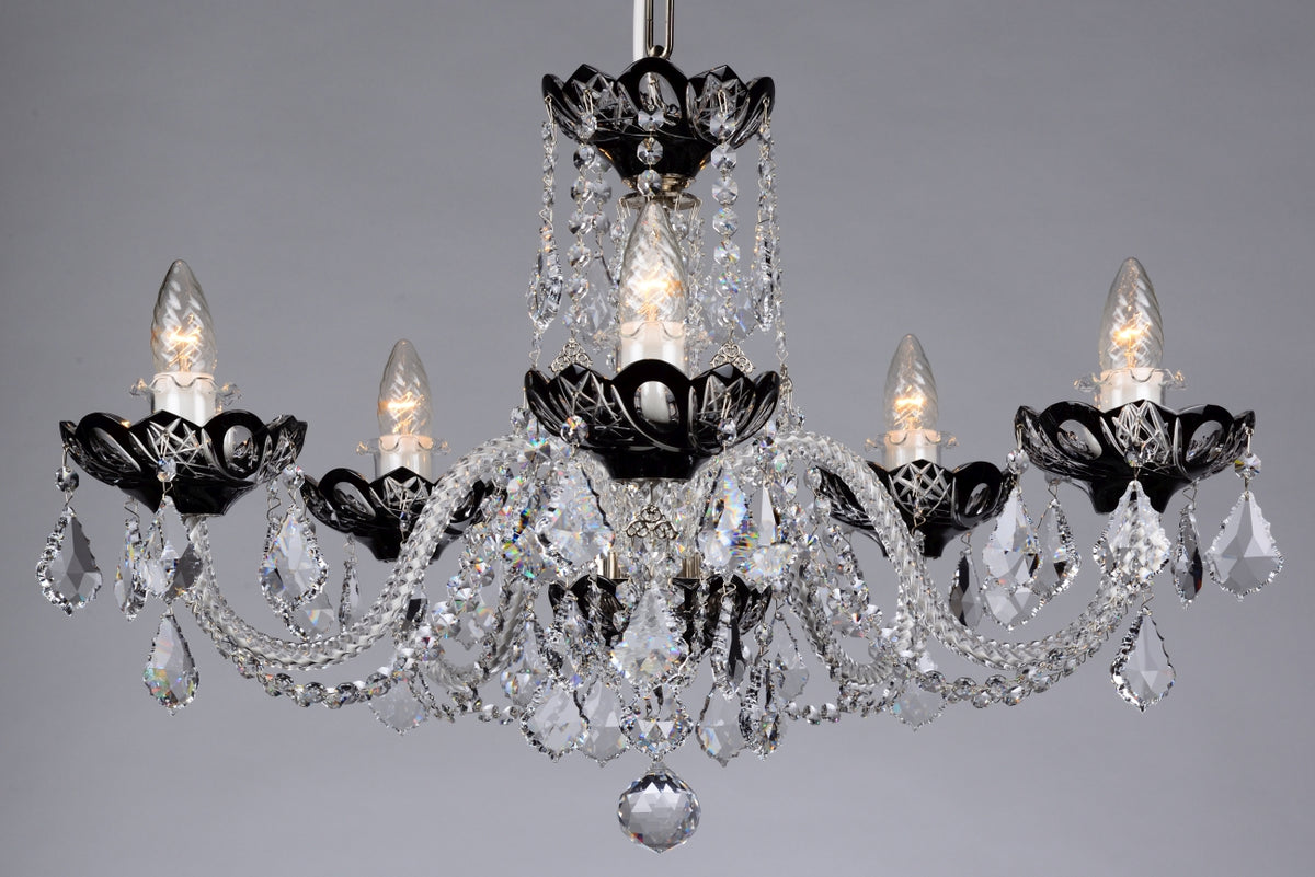 Lustre en cristal BLACK-SPS