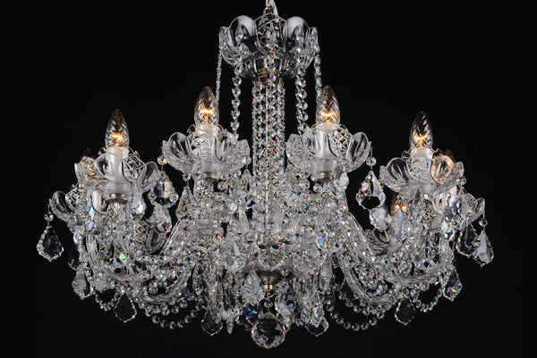 Lustre en cristal LLCH10-CRYSTAL-NBS
