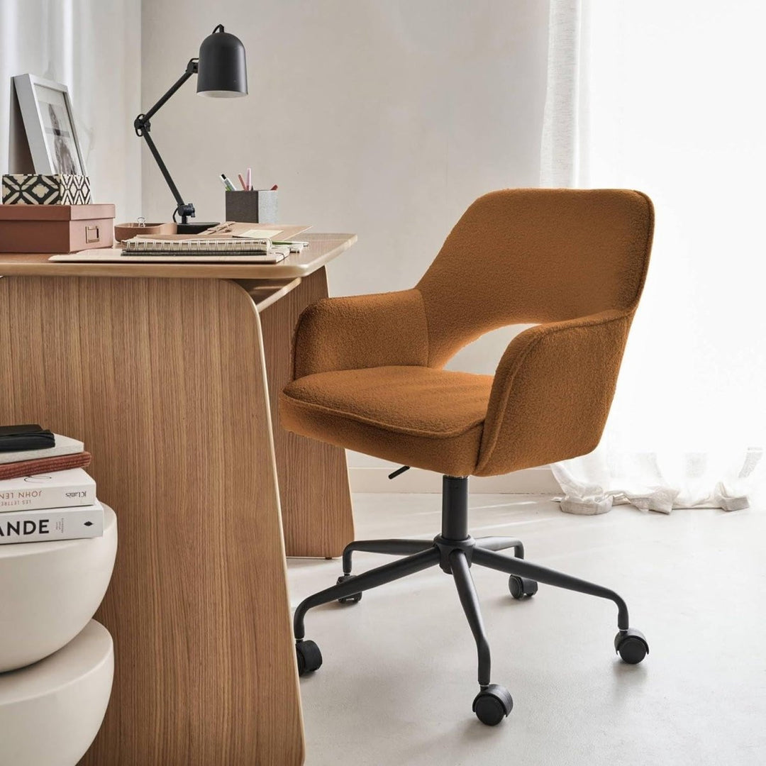 Chaise Bureau Bouclettes | Confort Céleste - Designix Chaise de Bureau