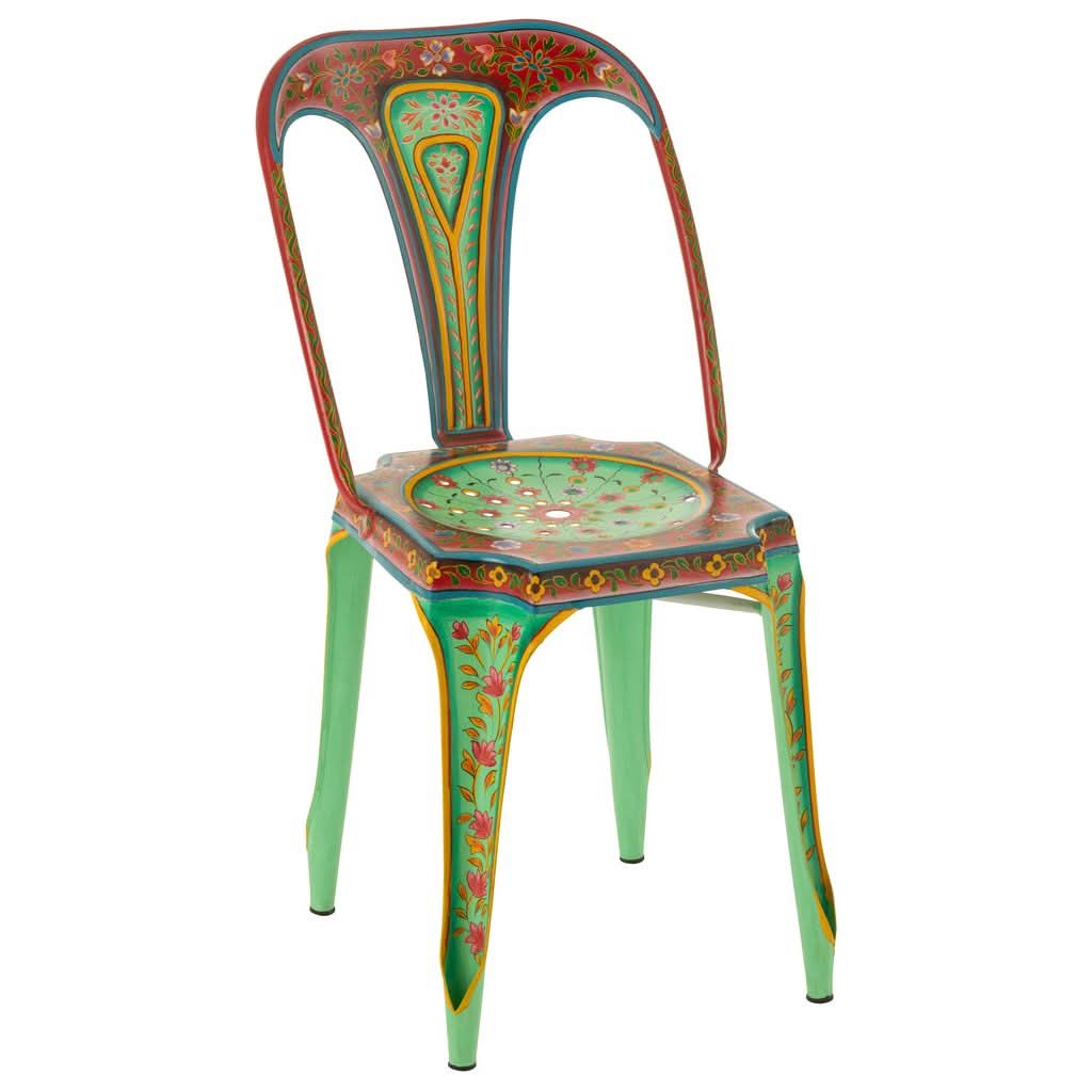 Chaise Mumbai Fer Mélangé | Dira - Designix Chaises