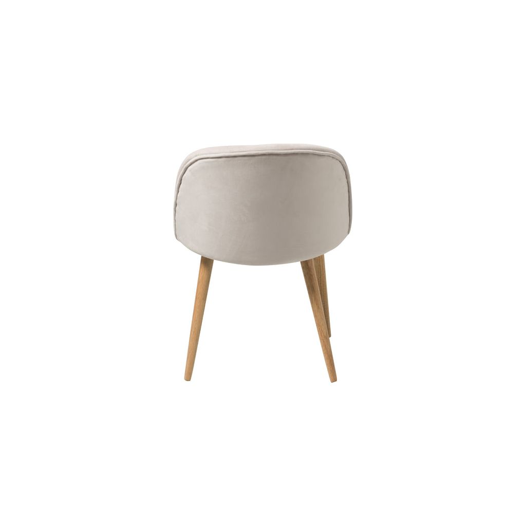 Chaise Velours Rose Pale Design Moderne | Yale - Designix Chaises