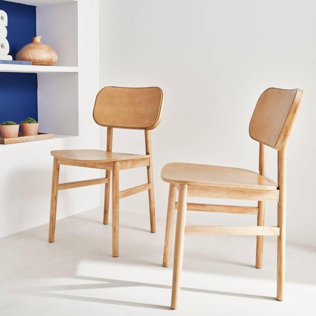 Chaises Bois Brossé Hévéa | Karma - Designix Chaises