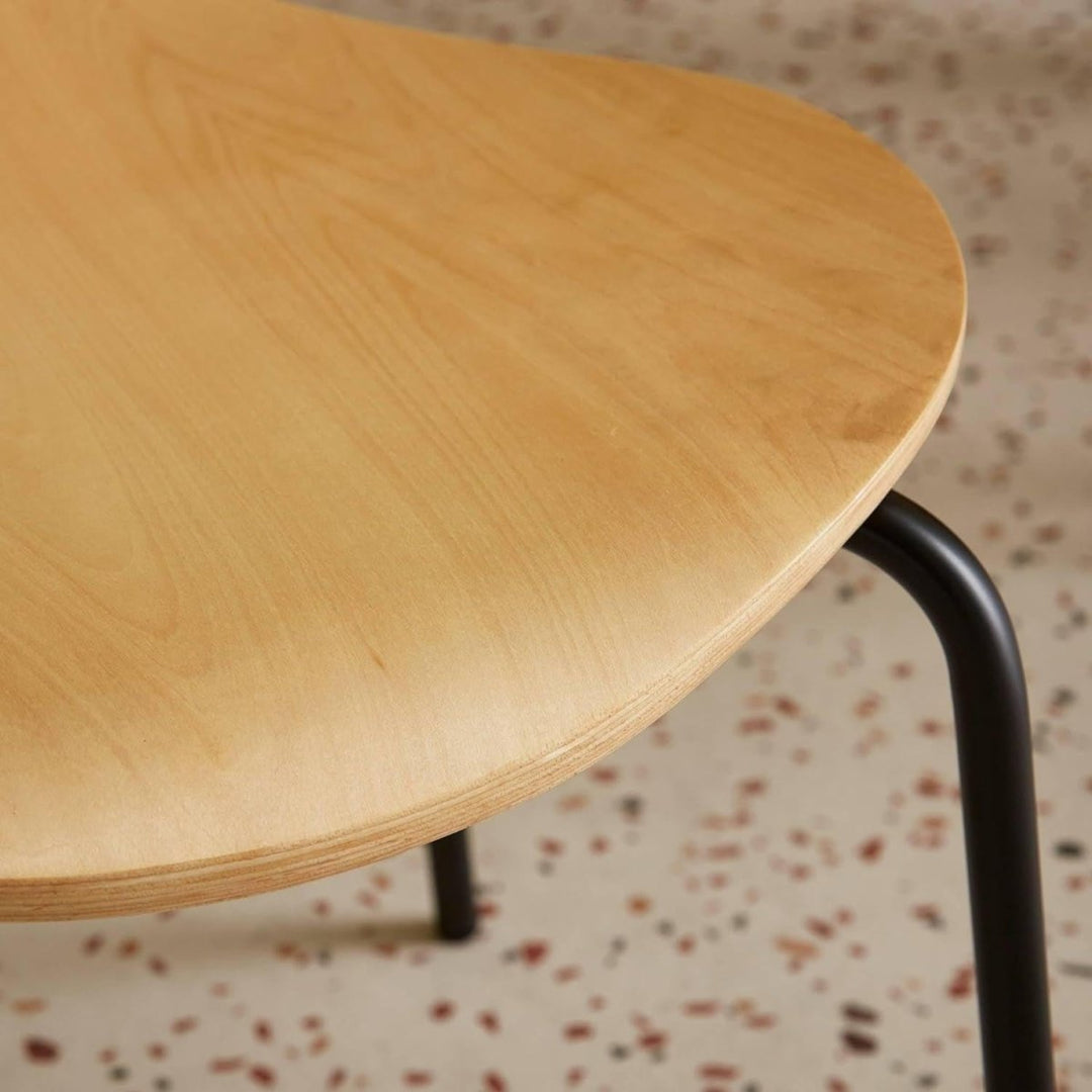 Chaises Bois Hévéa Moderne | Détente - Designix Chaises