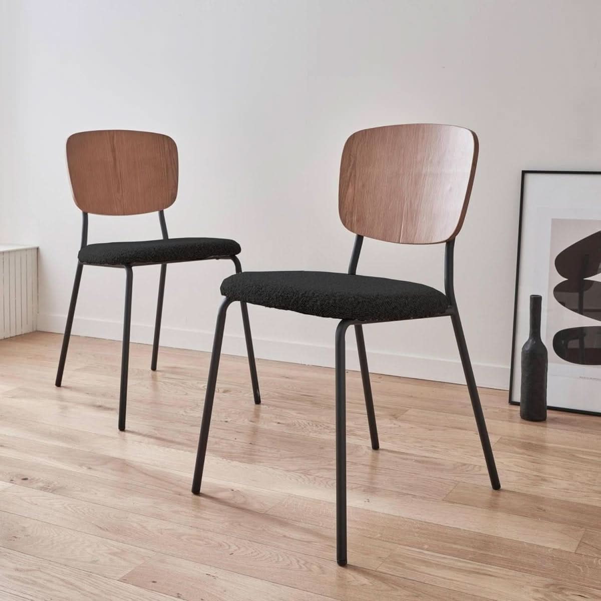 Chaises Bouclette Bois Contemporaines | Urbain - Designix Chaises