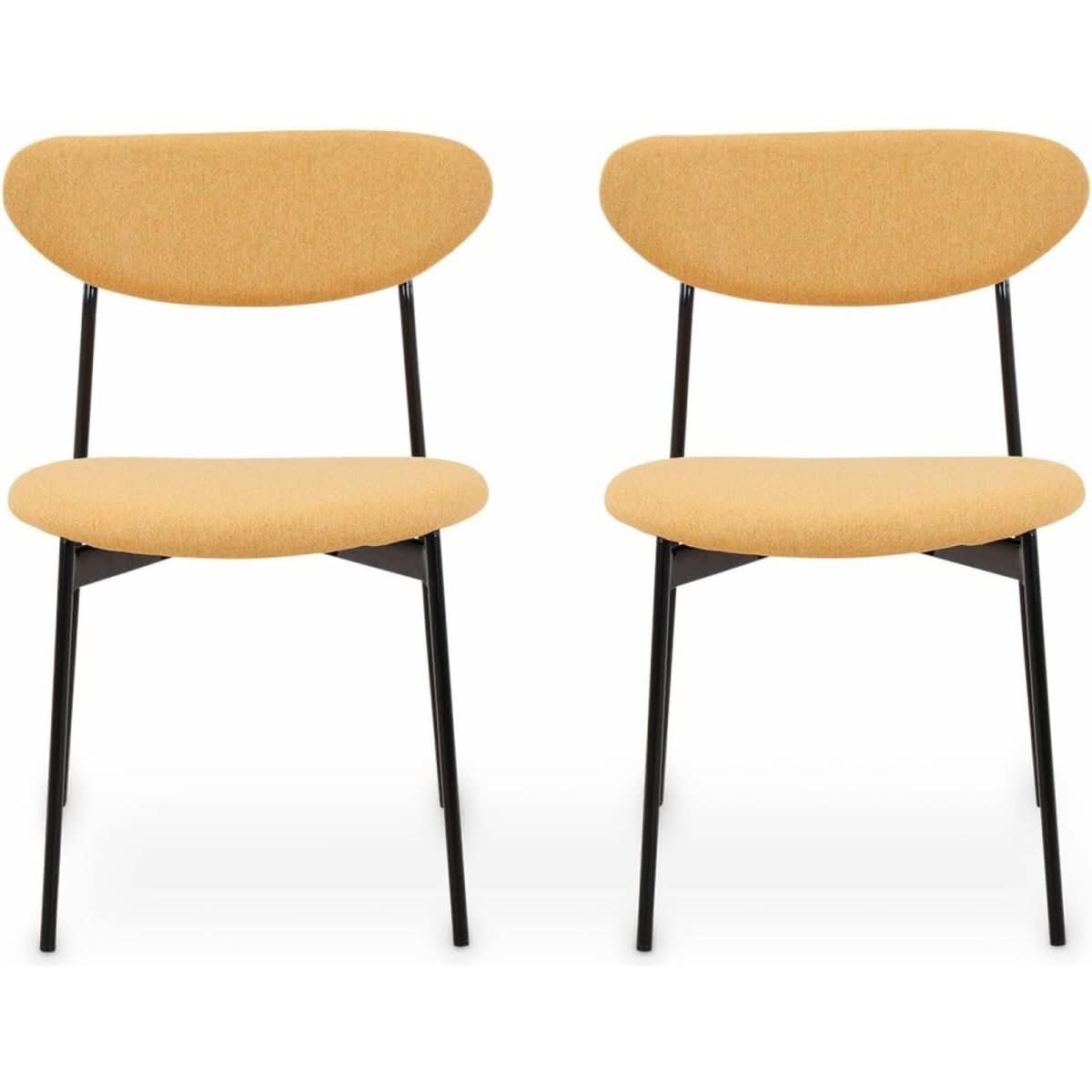 Chaises Nordique Vintage Moutarde | Igloo - Designix Chaises