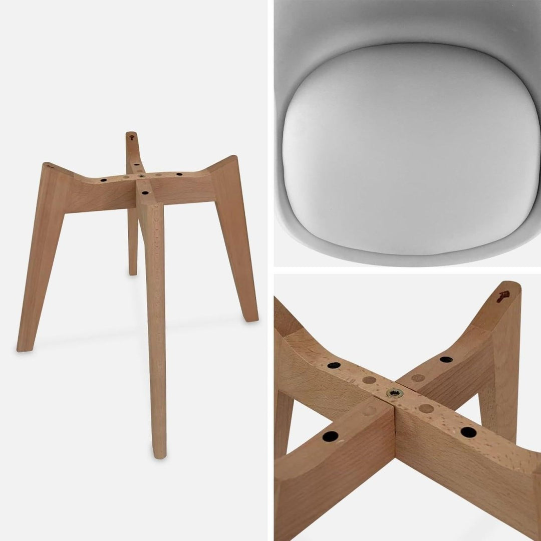 Chaises Scandinaves Bois Hêtre | Rime - Designix Chaises