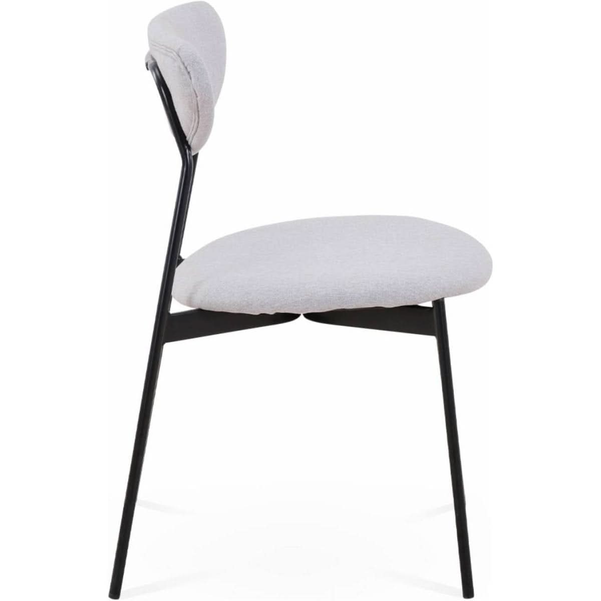 Chaises Scandinaves Retro Grises | Kinetic - Designix Chaises