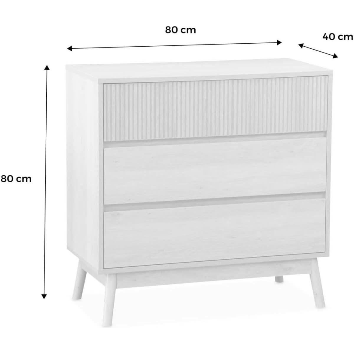 Commode Rangement Bois Scandinave | Bliss - Designix comm