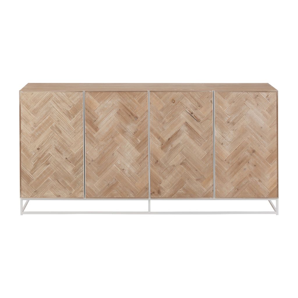 Commode Zigzag Bois Métal - Designix