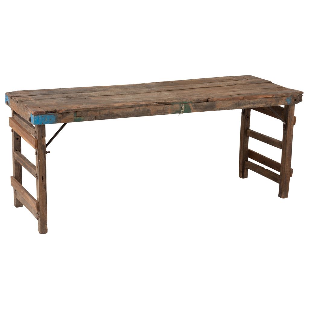 Console Bois Recyclé Vieilli - Designix