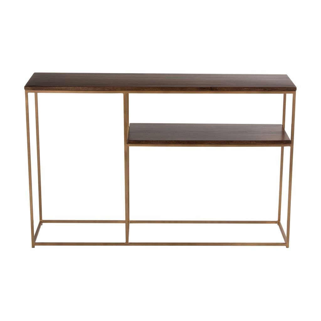Console Métallique Bois de Mangue - Designix