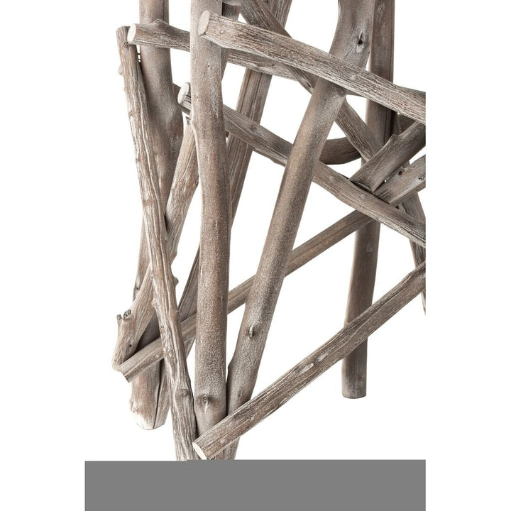 Console Rectangulaire Bois Verre - Designix