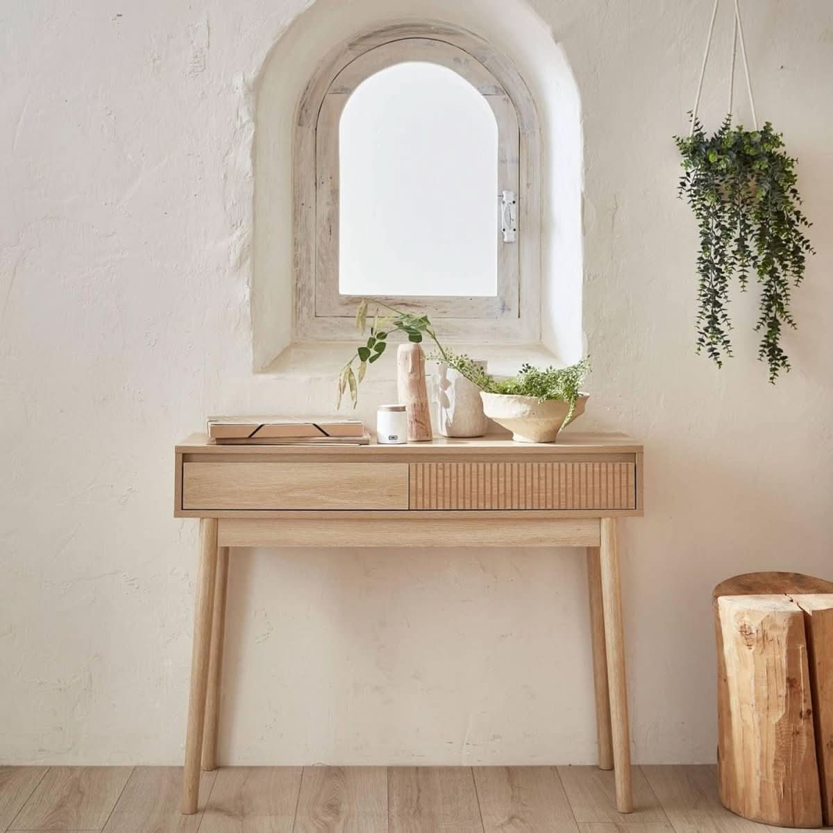 Console Scandinave Bois Tiroirs | Harmonie - Designix Console
