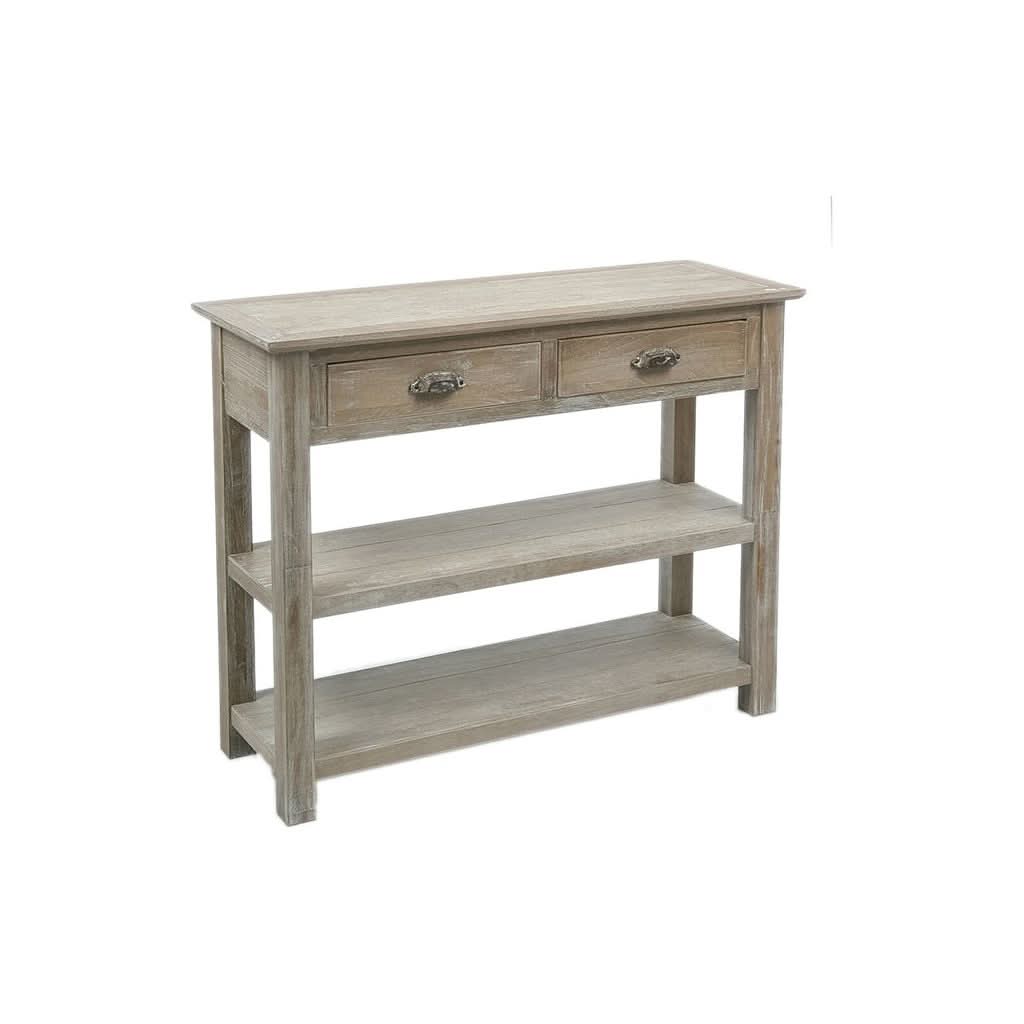 Console Tiroirs Gris Foncé - Designix