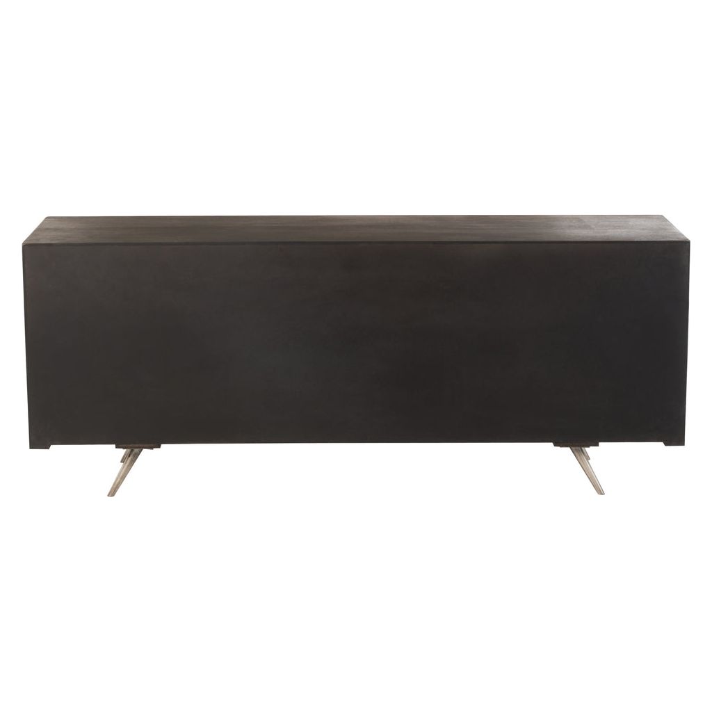 Console TV Bois de Mangue Marron - Designix