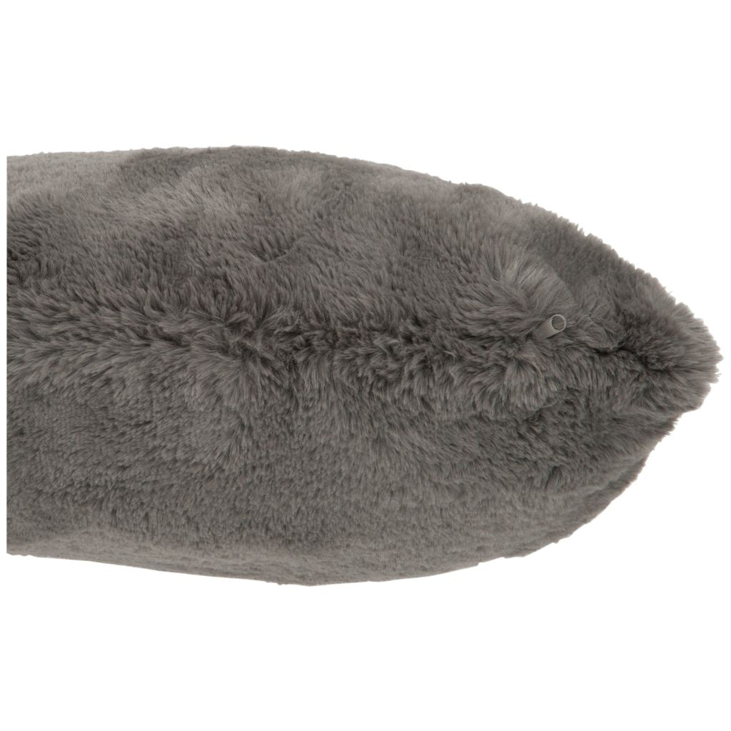 Coussin Polyester Gris Foncé - Designix