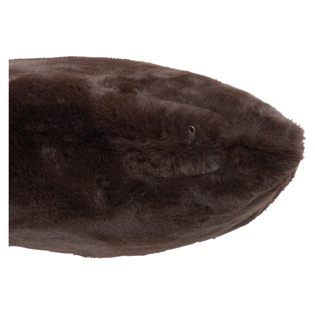 Coussin Polyester Marron Foncé - Designix
