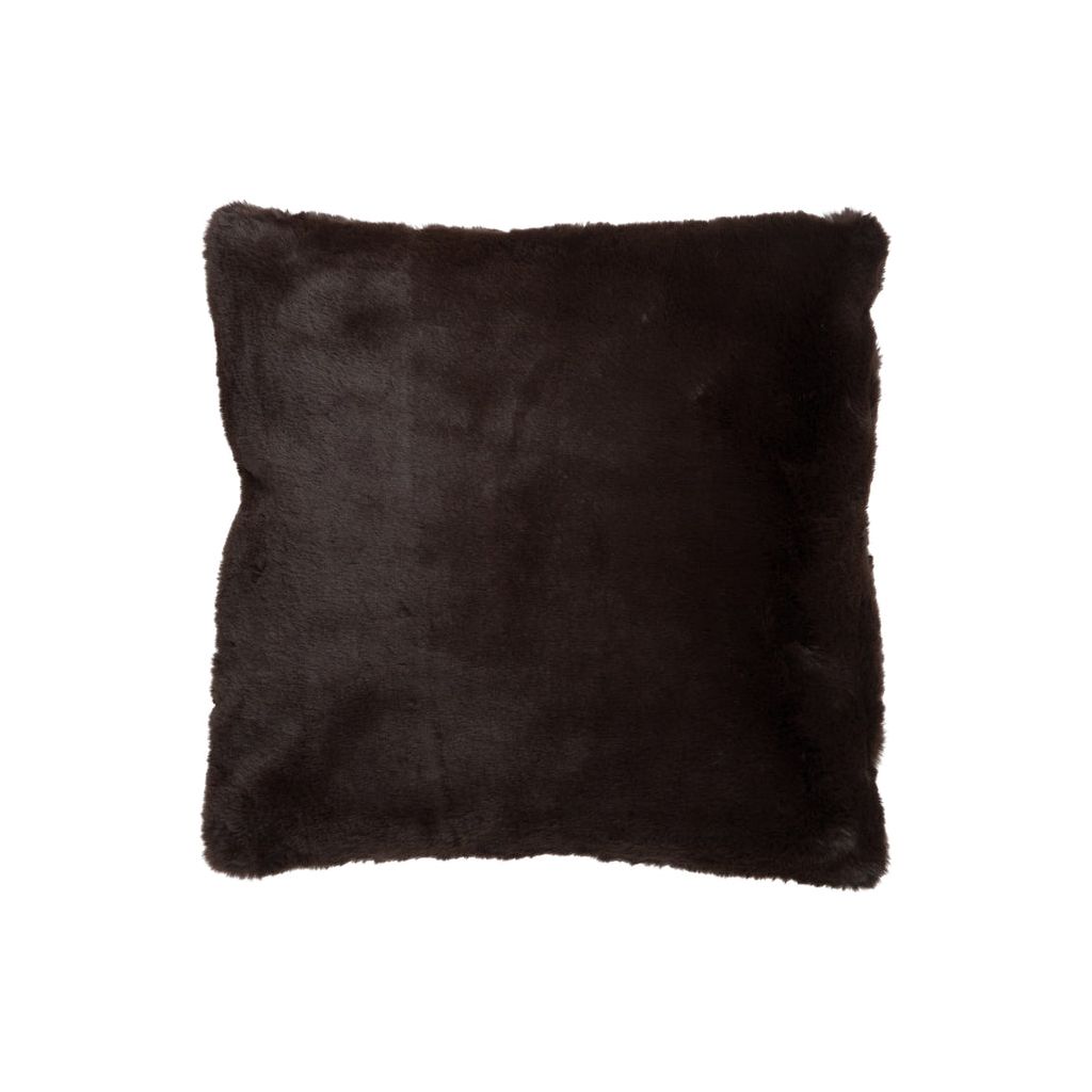 Coussin Polyester Marron Foncé - Designix