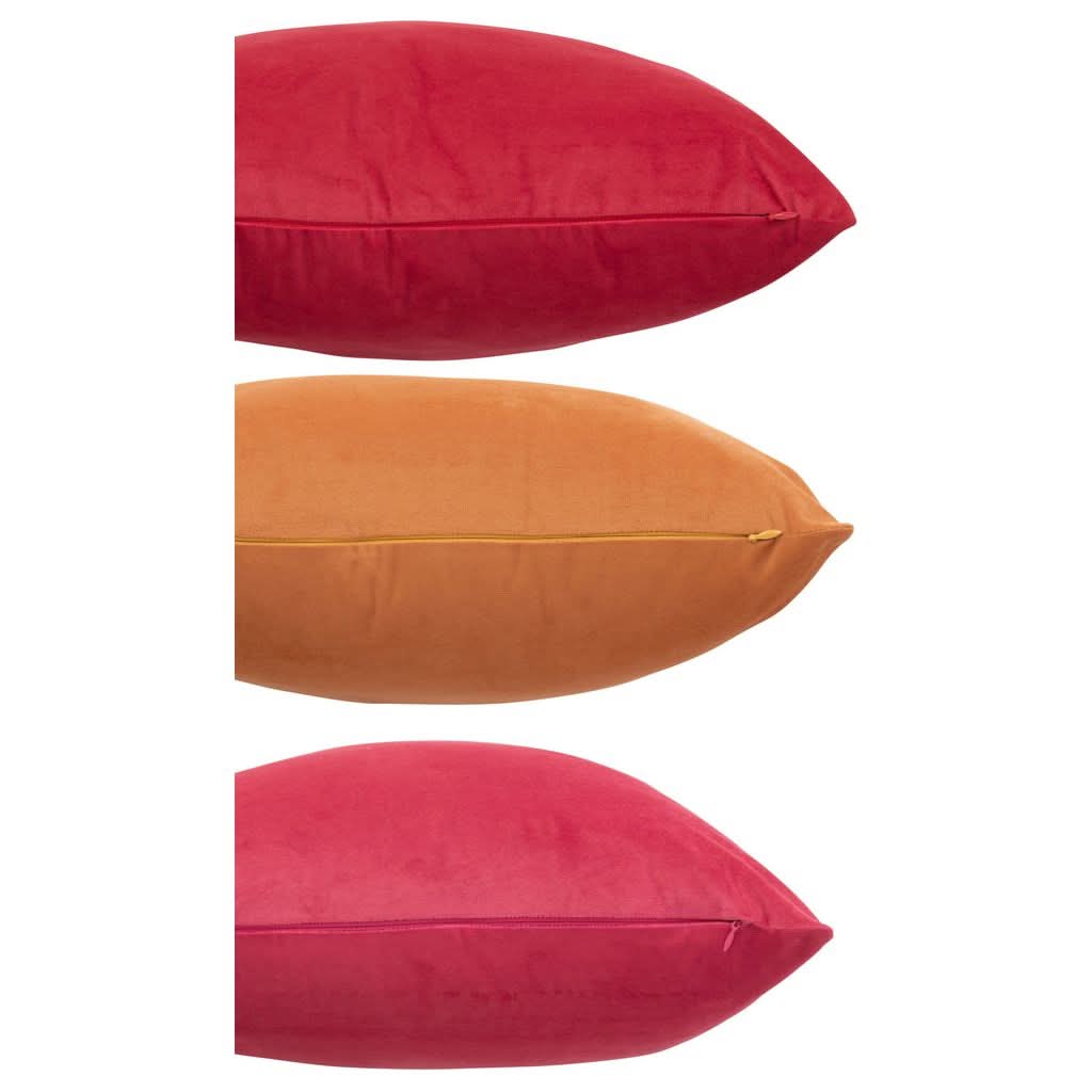 Coussins Velours Ocre et Rose - Designix