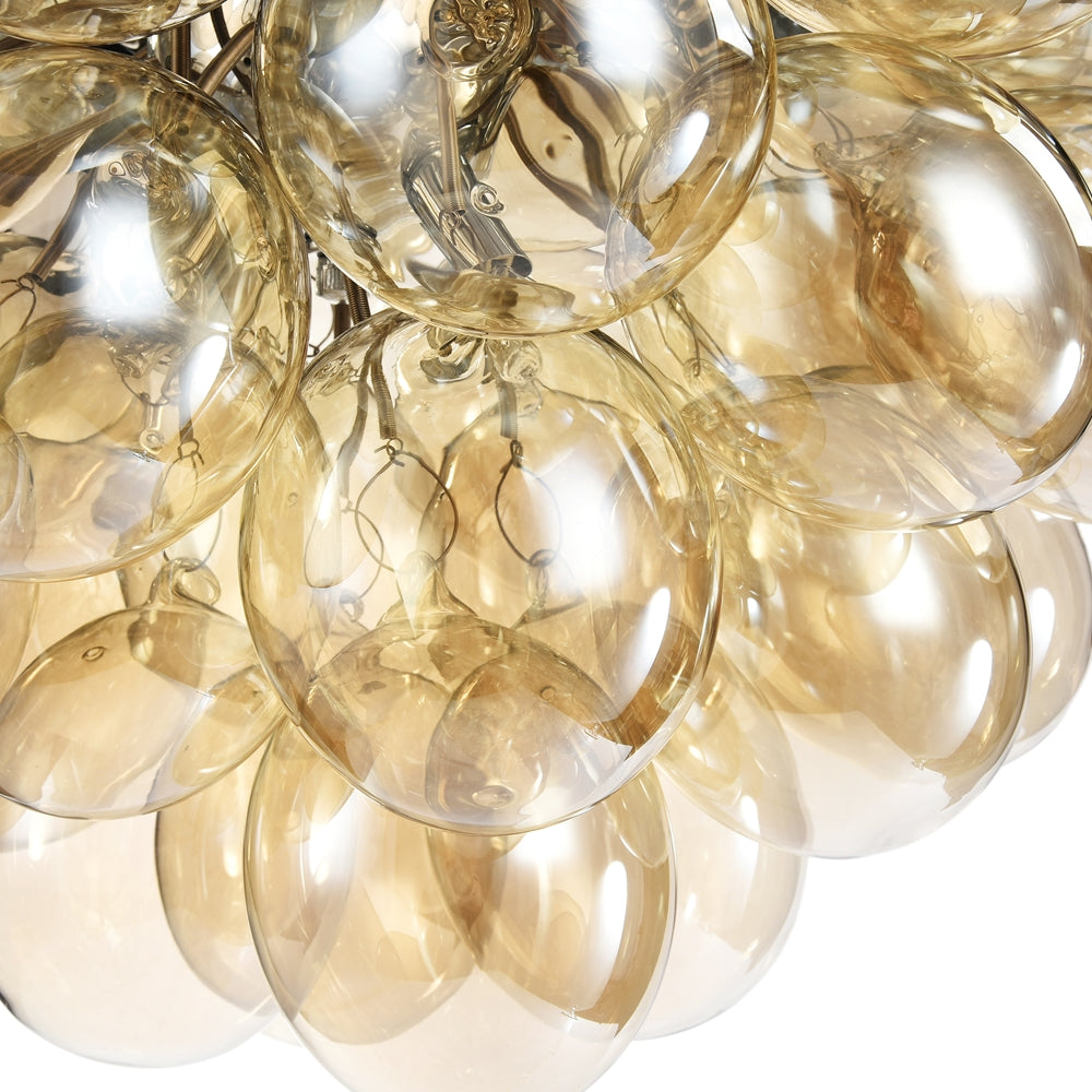 Balbo Suspension luminaire argenté