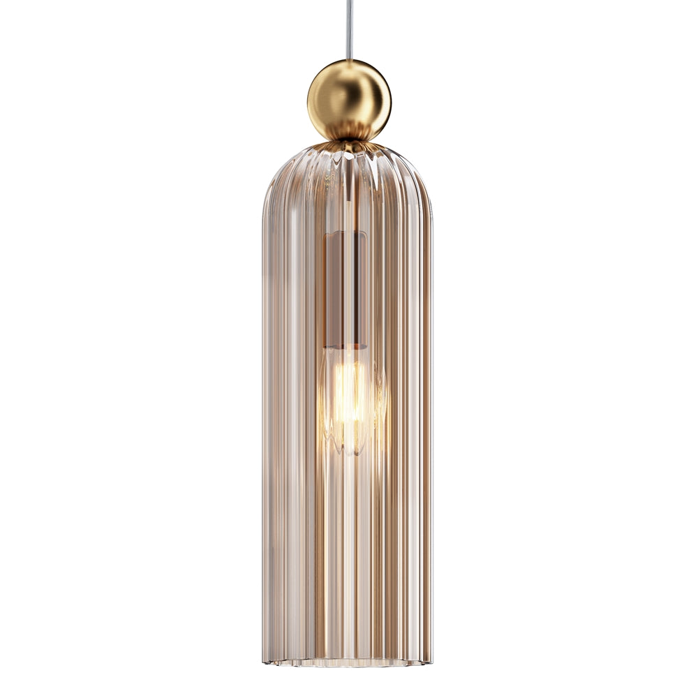 Antic Suspension luminaire doré