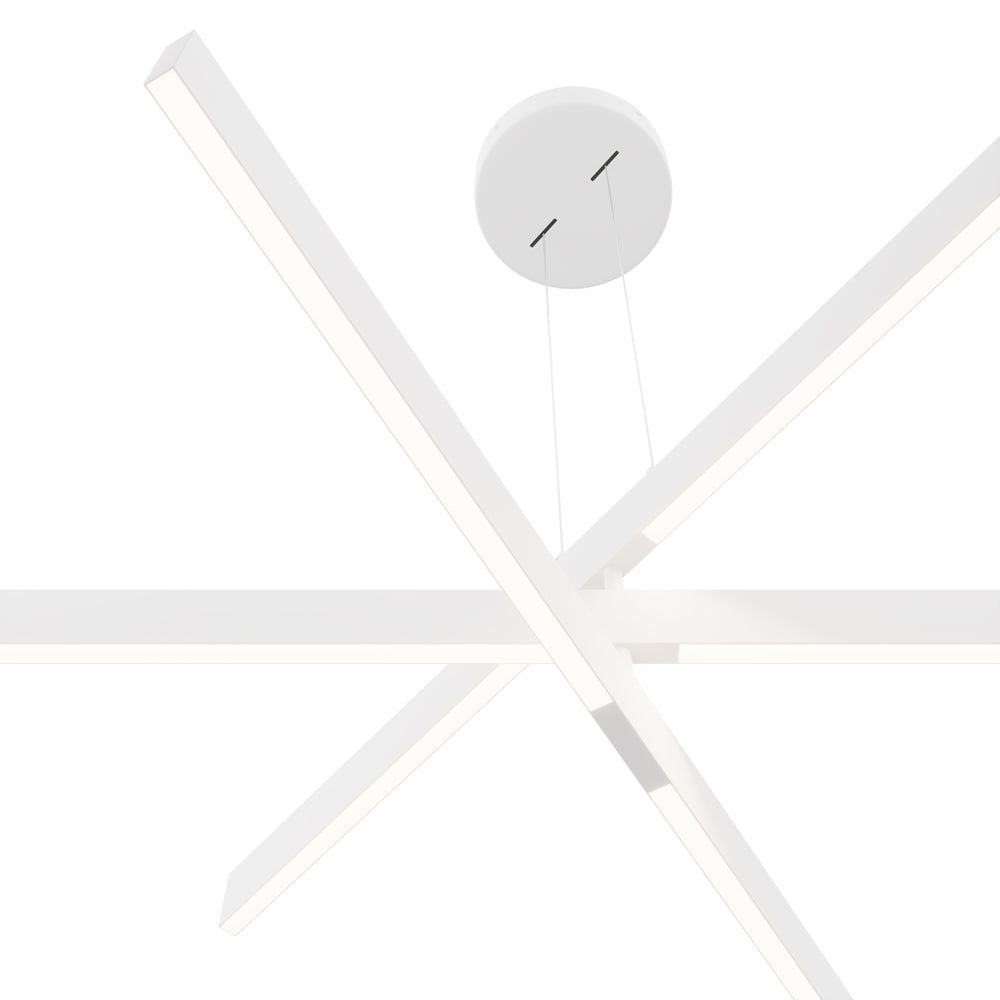 Origami Suspension luminaire blanc