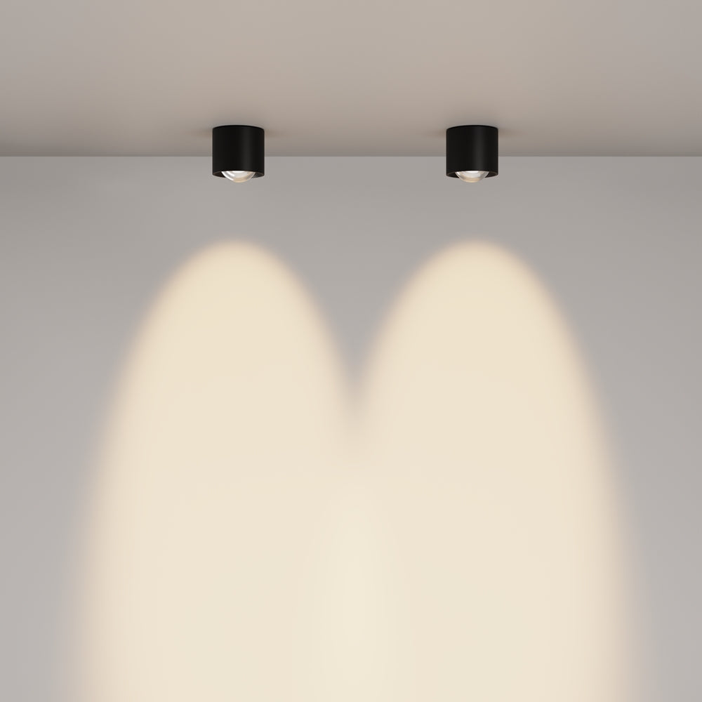 Lens Plafonnier noir