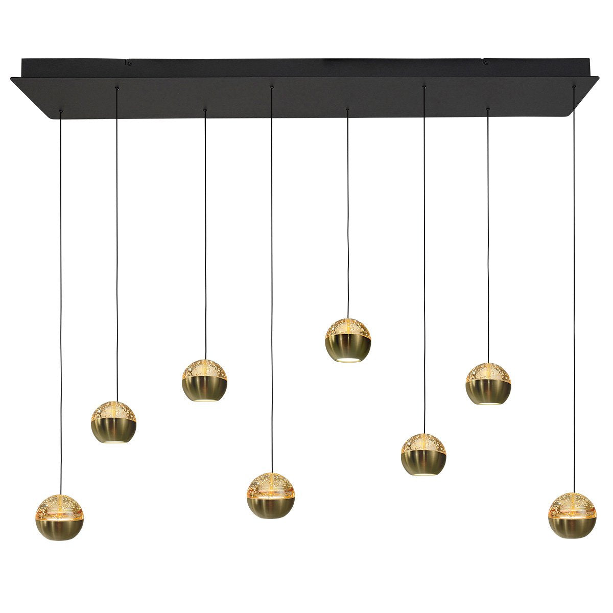 Suspension luminaire Belluno doré