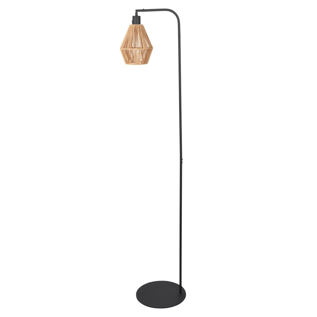 Lampadaire Ropex noir