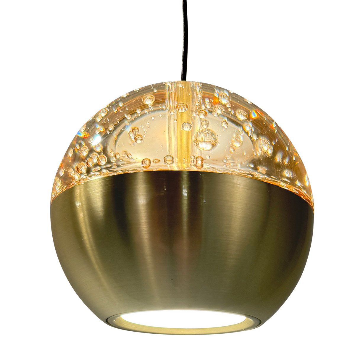Suspension luminaire Belluno doré