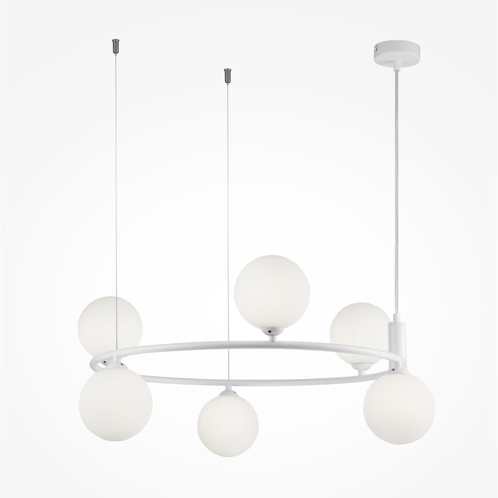 Ring Suspension luminaire blanc