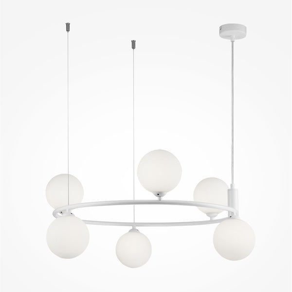Ring Suspension luminaire blanc